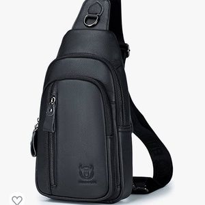 NWT Leather Cross body bag